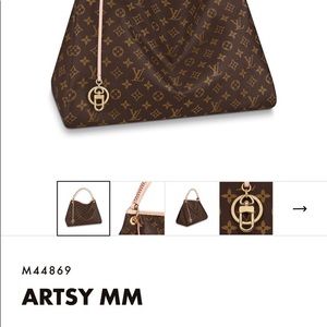 Louis Vuitton Artsy MM bag